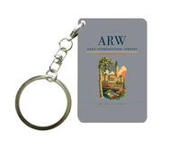 Thumbnail for Arad International Airport (ARW) design on gray key chain