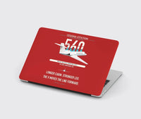 Thumbnail for Cessna Citation 560 - Citation V design on red MacBook case