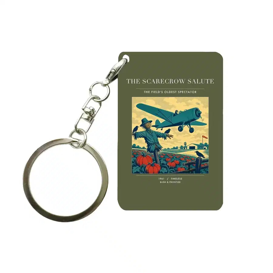 VINTAGE G4396 - The Scarecrow Salute - Designed Key Chain design on greenarmy