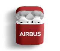 Thumbnail for Airbus & Text AirPods plastic case - Red