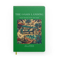Thumbnail for VINTAGE G4331 - The Oasis Landing - Designed Notebooks design on green