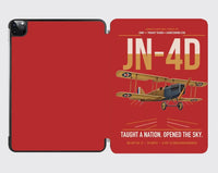 Thumbnail for Curtiss JN-4D Jenny design on red ipad tablet case