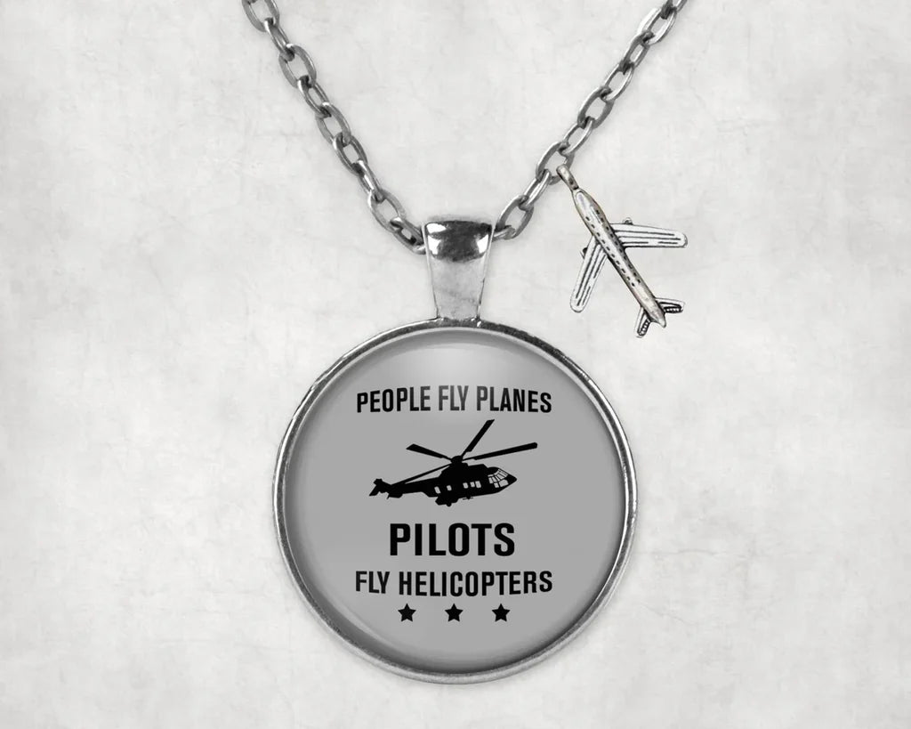 People Fly Planes Pilots Fly Necklace - view 7
