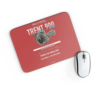 Thumbnail for TRENT 900 design on red rectangle mouse pad