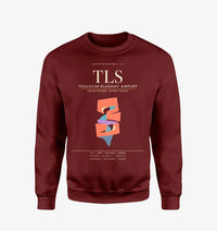 Thumbnail for Toulouse-Blagnac Airport TLS Sweatshirt - Wine Red
