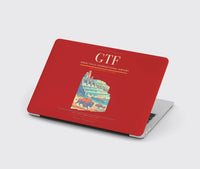 Thumbnail for Great Falls International Airport (GTF) design on red MacBook case