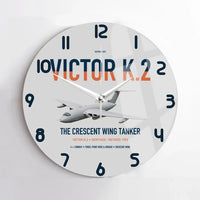 Thumbnail for Handley Page Victor K.2 design on light gray no frame wall clock