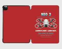 Thumbnail for DJI Neo 2 design on red ipad tablet case