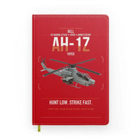 Thumbnail for Bell AH-1Z Viper design on red notebook