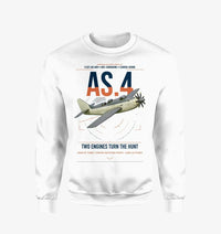 Thumbnail for Fairey Gannet AS.4 design on white sweatshirt