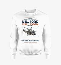 Thumbnail for Leonardo HH-139B design on white sweatshirt