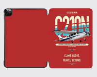 Thumbnail for Cessna T210N Centurion design on red ipad tablet case