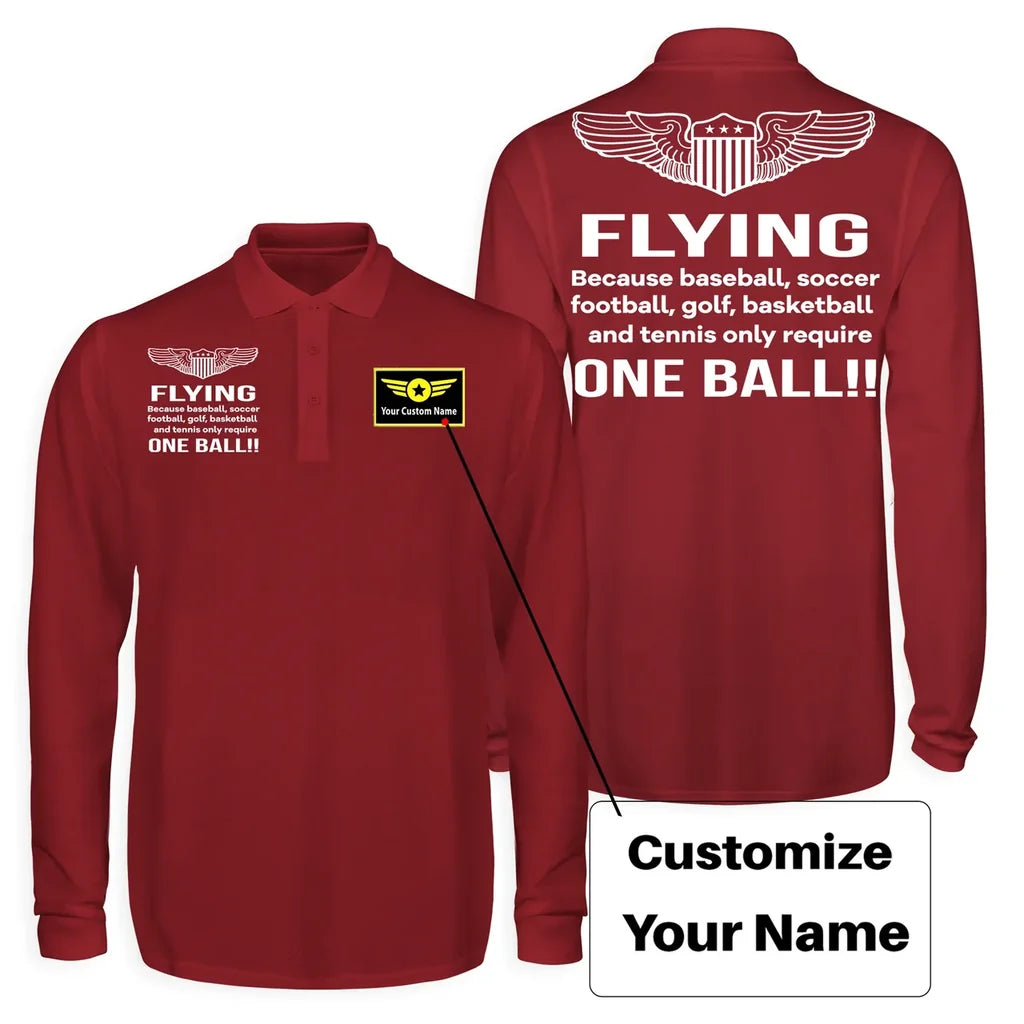 Customisable Flying One Ball T-Shirt - view 7
