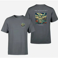 Thumbnail for VINTAGE G4061 - The Monsoon Run - Double-Side T-Shirt design on gray double side t shirt