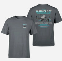 Thumbnail for DJI Matrice 30T design on gray t shirt