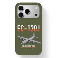 Thumbnail for EC-130J Commando Solo III design on green army magsafe iphone case, for iPhone 17 Pro