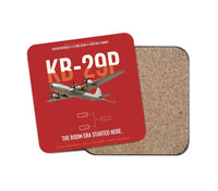 Thumbnail for KB-29P SUPERFORTRESS design on red 1 piece coaster