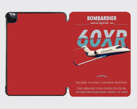 Thumbnail for Bombardier Learjet 60XR design on red ipad tablet case
