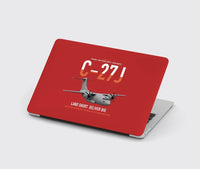 Thumbnail for C-27J Spartan design on red MacBook case