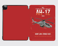 Thumbnail for Bell AH-1Z Viper design on red ipad tablet case