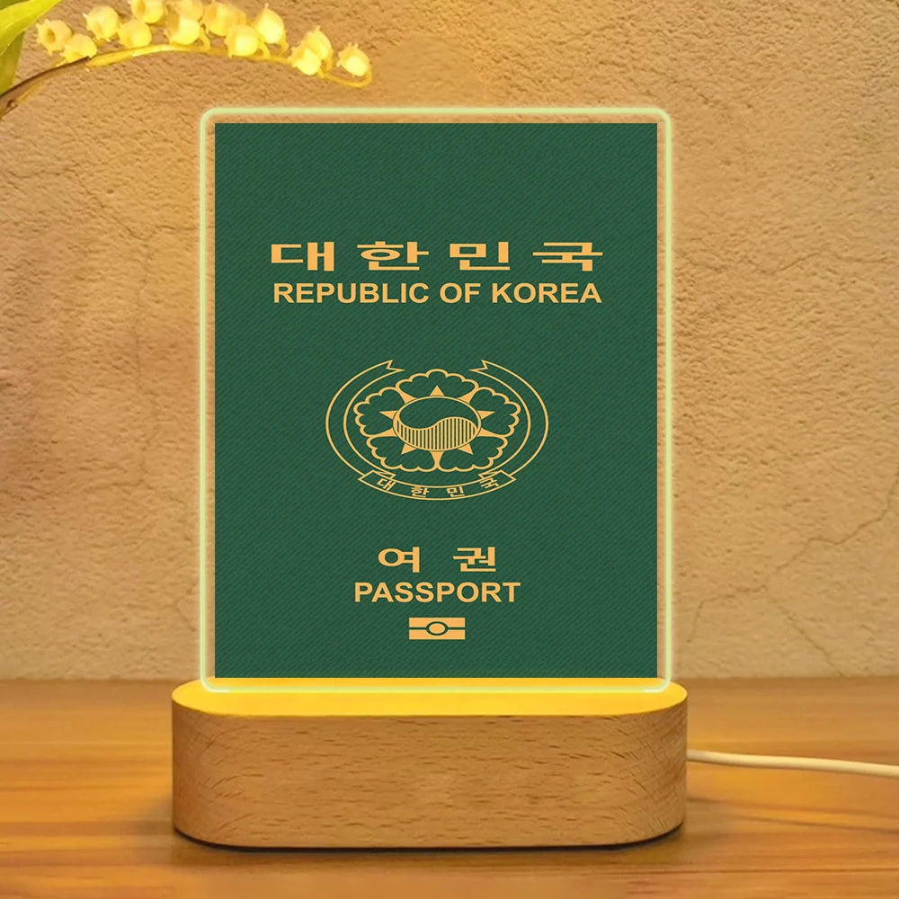 Korean Passport Lamp - view 7
