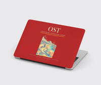 Thumbnail for Ostend-Bruges International Airport (OST) design on red MacBook case