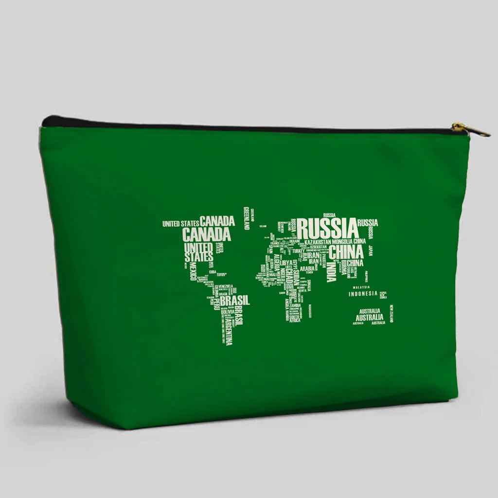 World Map Zipper Pouch - view 7