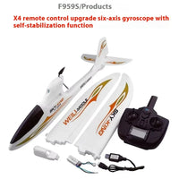 Thumbnail for F959s Three-Channel Push-Back High-Speed Glider Six-Axis Gyroscope Remote Control Aircraft Plane Rc Model Toy - view 33