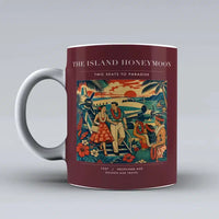 Thumbnail for VINTAGE G4104 - The Island Honeymoon - Ceramic Mug design on darkred