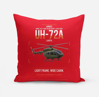 Thumbnail for Airbus UH-72A Lakota design on red pillow