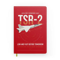 Thumbnail for BAC TSR-2 design on red notebook