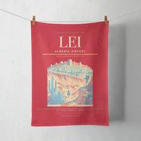 Thumbnail for Almería Airport (LEI) design on red towel