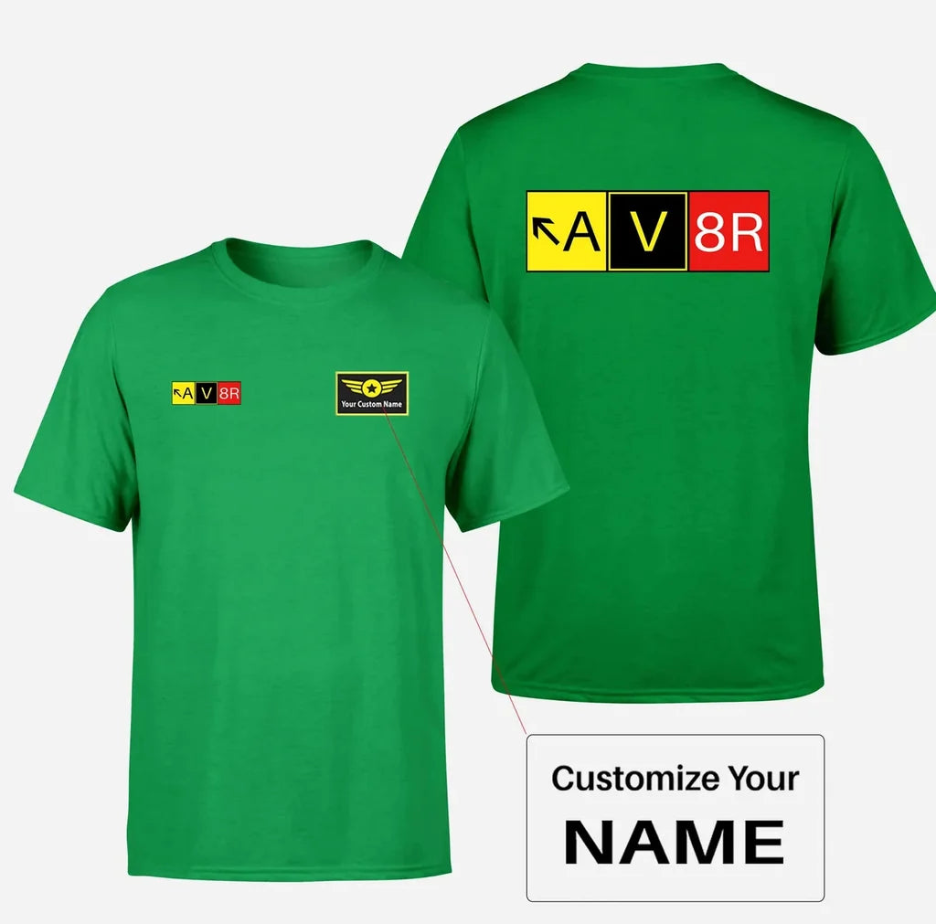 Customisable AV8R Double-Side T T-Shirt - view 7