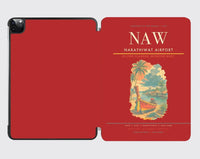 Thumbnail for Narathiwat Airport (NAW) design on red ipad tablet case