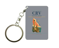 Thumbnail for Crotone Airport (CRV) design on gray key chain