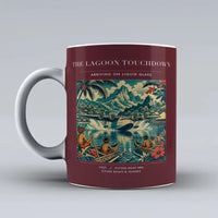Thumbnail for VINTAGE G4181 - The Lagoon Touchdown - Ceramic Mug design on darkred