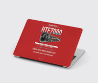 Thumbnail for HTF7000 design on red MacBook case