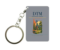 Thumbnail for Dortmund Airport (DTM) design on gray key chain