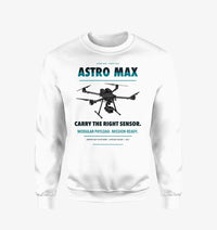 Thumbnail for Freefly Astro Max design on white sweatshirt
