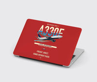 Thumbnail for Airbus A330-200F design on red MacBook case