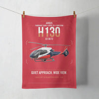 Thumbnail for Airbus H130 design on red towel