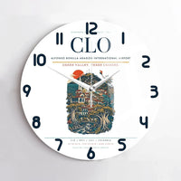 Thumbnail for Alfonso Bonilla Aragon International Airport CLO Wall-Clock No-Frame - White