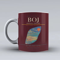 Thumbnail for Burgas Airport BOJ Mug - Dark Red