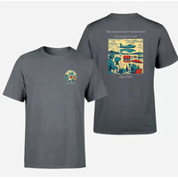 Thumbnail for VINTAGE G4295 - The High Desert Speed Trap - Double-Side T-Shirt design on gray double side t shirt