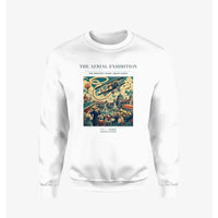 Thumbnail for VINTAGE G4004 - The Aerial Exhibition - Designed Sweatshirts design on white