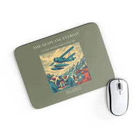 Thumbnail for VINTAGE G4296 - The Seaplane Everest - Designed Mouse Pads design on greenarmy rectangle
