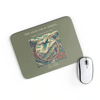 Thumbnail for VINTAGE G4490 - The Seed Drop Spring - Designed Mouse Pads design on greenarmy rectangle