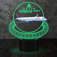 Thumbnail for Customisable Airbus A321 3D Lamp - view 7