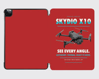 Thumbnail for Skydio X10 design on red ipad tablet case