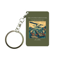 Thumbnail for VINTAGE G4446 - The Oyster Farm Rounds - Designed Key Chain design on greenarmy